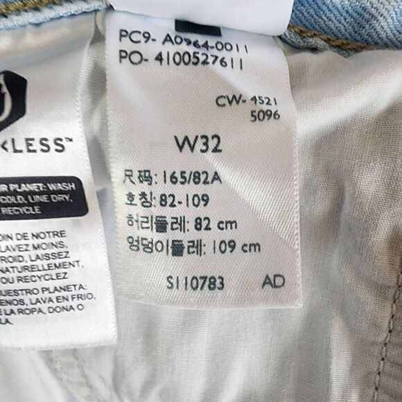 Levi's Low Pro Straight Women's Jeans Light Wash Size 32 - Picture 13 of 15